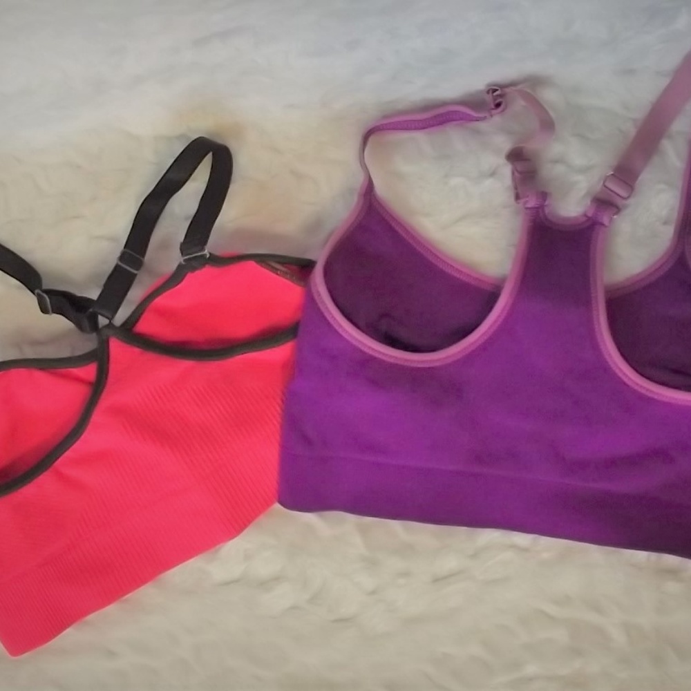 🍃 Champion XS & Old Navy Active XS Bra's Teen - Picture 4 of 4